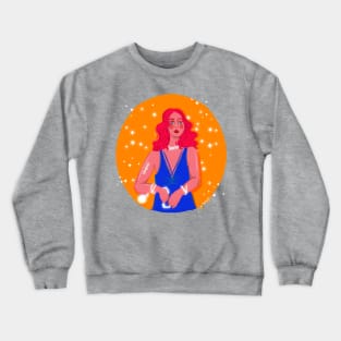 Astro Girl Crewneck Sweatshirt